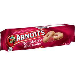 #Arnotts Raspberry Shortcake Cream Biscuits 250g