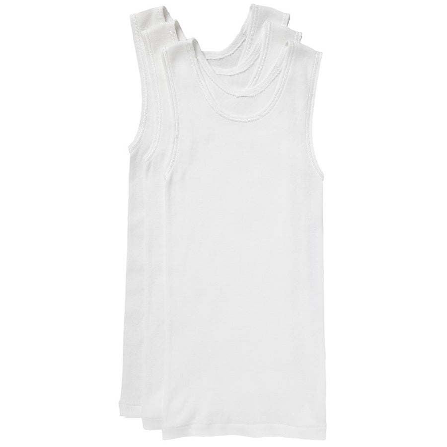 Bonds Chesty Singlet 3 Pack  White Size 8