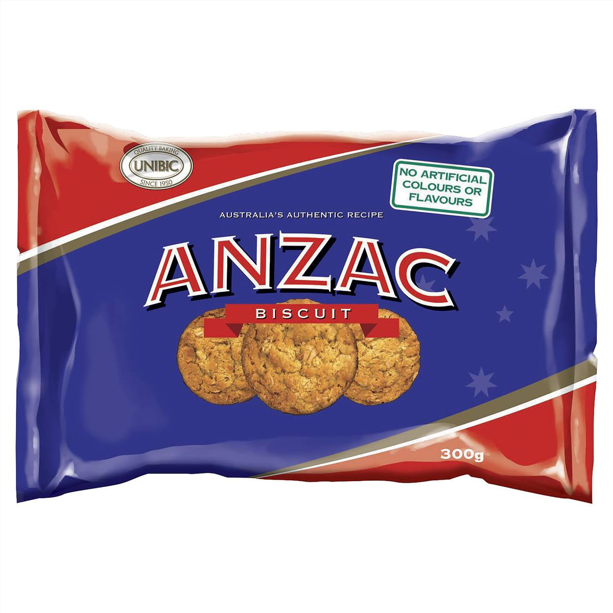 Unibic The Authentic Anzac Biscuit 300g