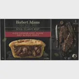 Herbert Adams King Island Beef  Pie 2pk