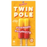 Peters Twin Pole Pineapple Raspberry 6pk