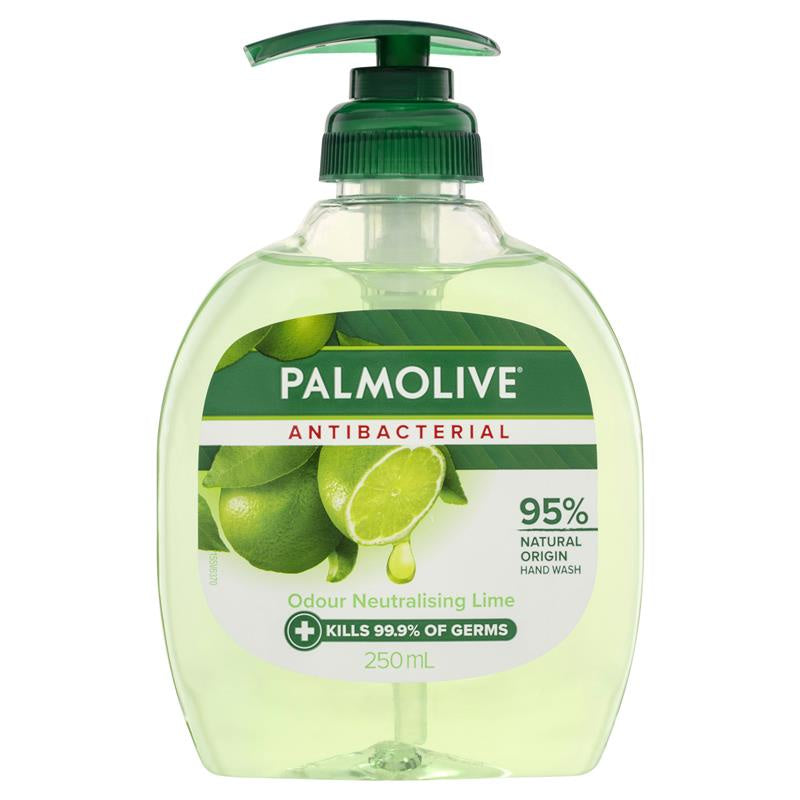 Palmolive Antibacterial Odour Neutralising Lime Pump 250ml