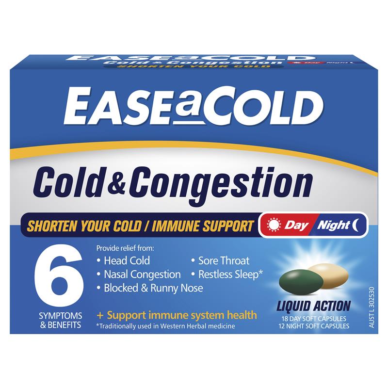 Ease a Cold Cold & Congestion Day/Night 30pk