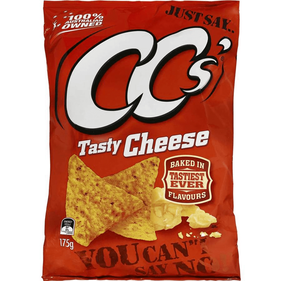 CC's Corn chips tasty cheese 175g