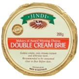 Jindi Cheese Brie Double Cream 200g