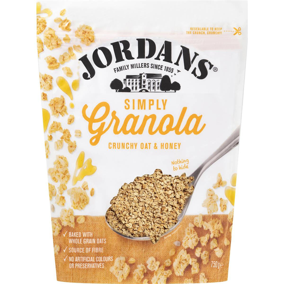 Jordans Simply Granola Crunchy Oat & Honey 750g