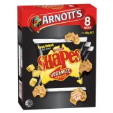 Arnott's Vegemite & Cheese Shapes 8pk 200g