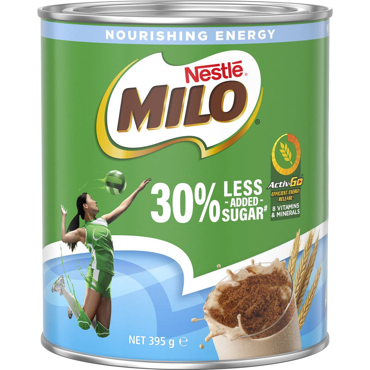 Nestle Milo 30% Less Sugar 395g