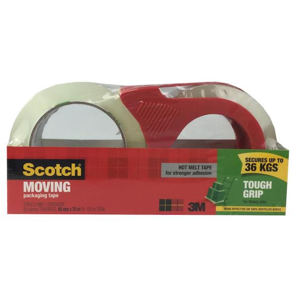 Scotch 3M Moving Tape 75m 2pk