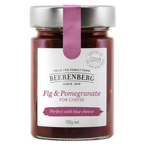 Beerenberg Fig & Pomegranate for Cheese 190g