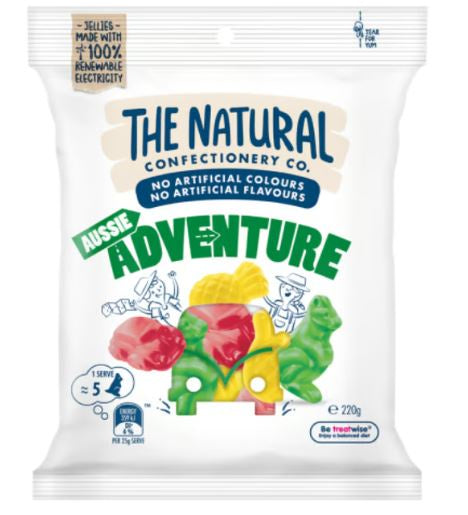 The Natural Confectionery Co Aussie Adventure 220g