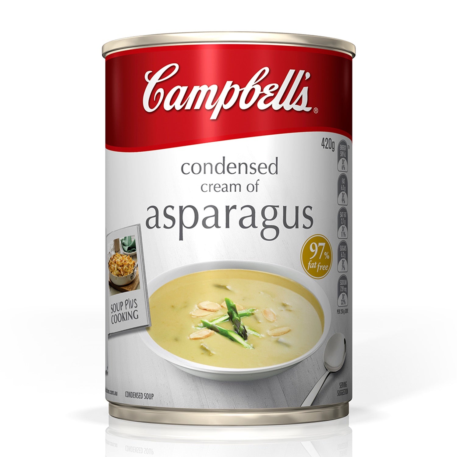 Campbells Condensed Cream of Asparagus Soup 420g