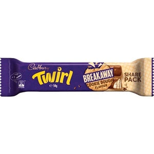 Cadbury Twirl Breakaway Cookie Dough 58g