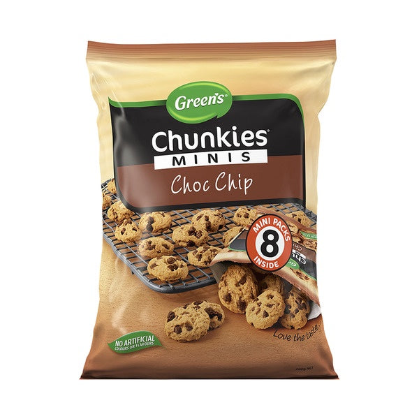 Greens Chunkies Mini Choc 8PK