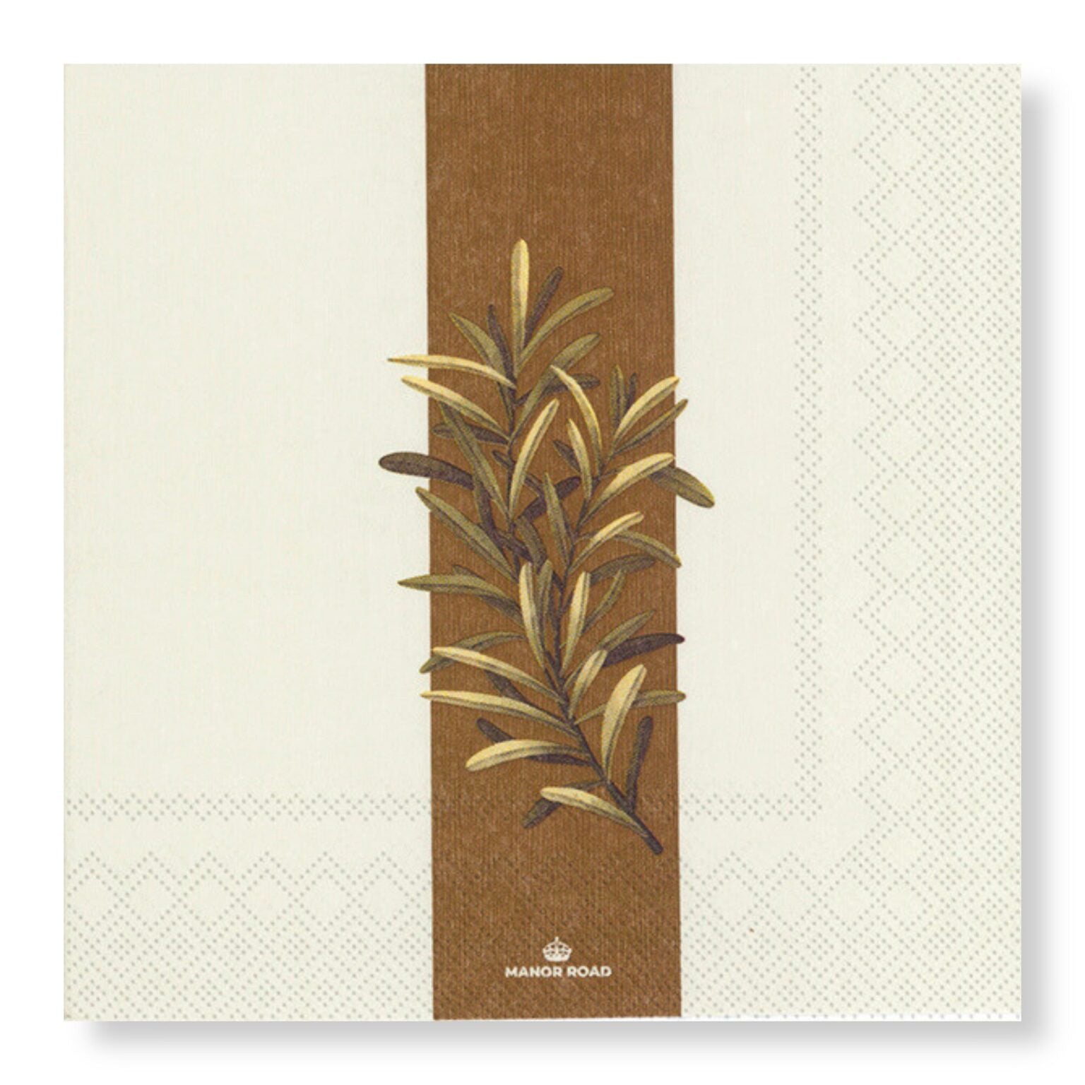 Rustic Rosemary Napkins - Dinner