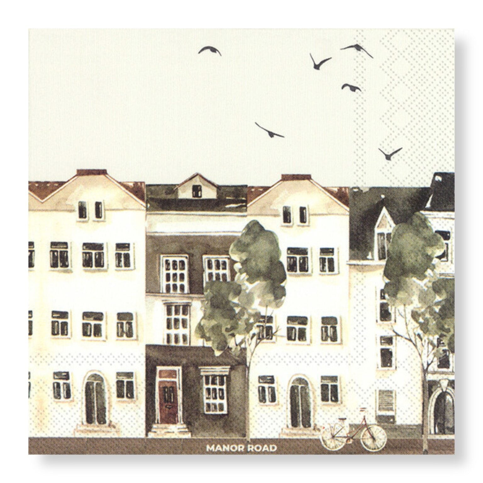 City Life Napkins - Luncheon