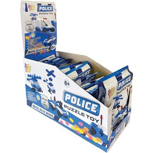 Police Puzzle Toy with Jelly Beans -5g