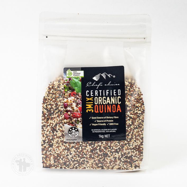 Organic Mixed Tri Colour Quinoa 1kg