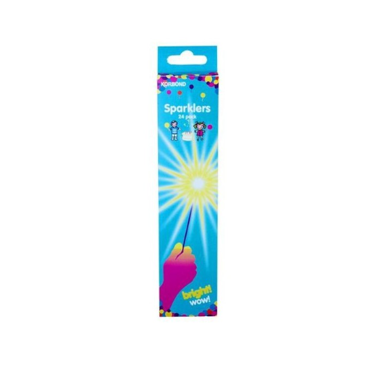 Korbond Sparklers 24 Pack