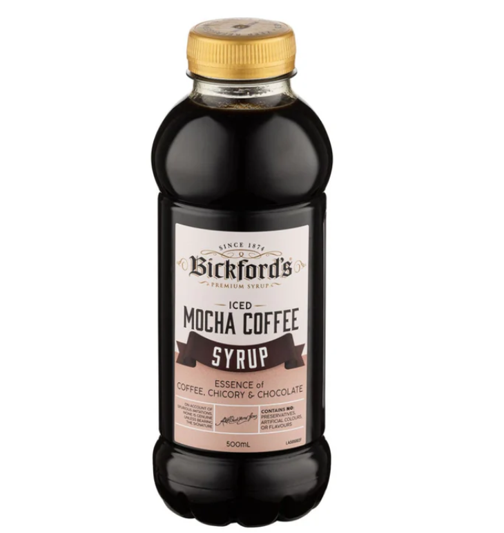 Bickfords Iced Mocha Coffee Syrup 500ml