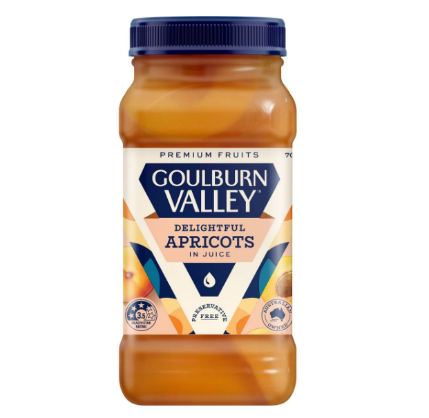 Goulburn Valley Apricots In Juice 700g