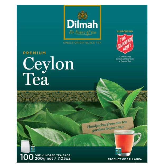 Dilmah Ceylon Tea Bags 100 Pack