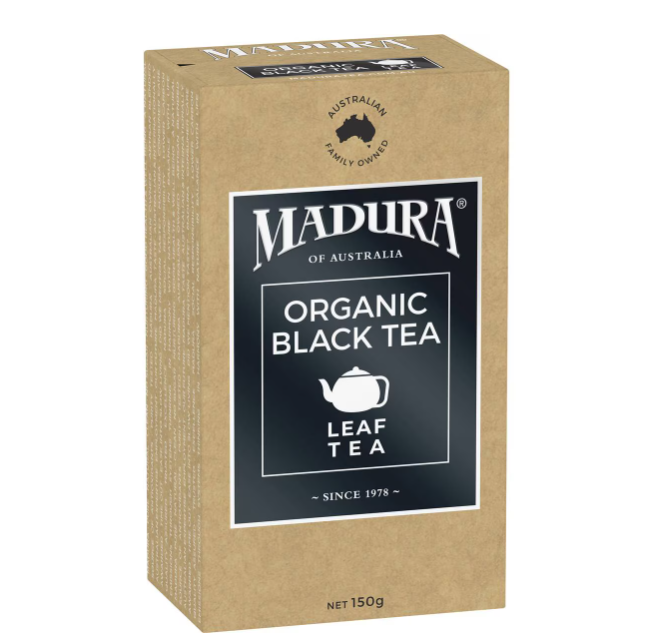 Madura Organic Black Leaf Tea 150g