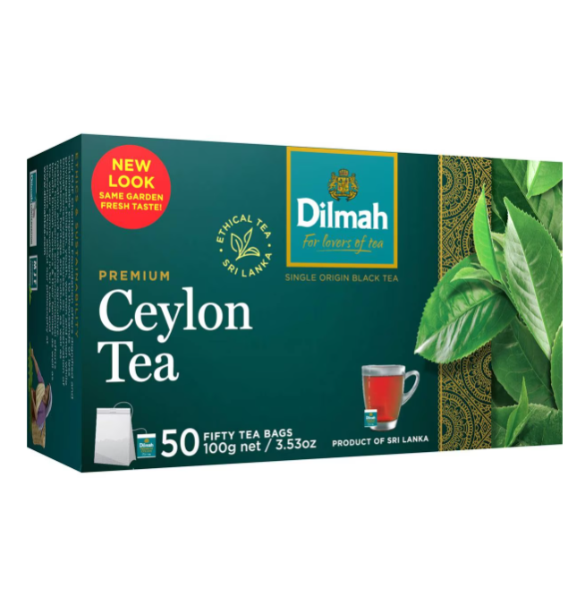 Dilmah Ceylon Tea Bags 50 Pack