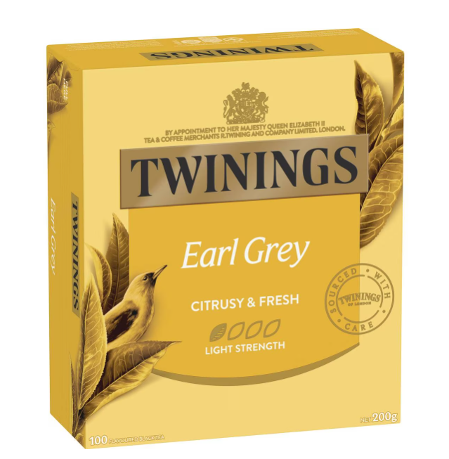 #Twining Earl Grey Tea Bags 100 Pack