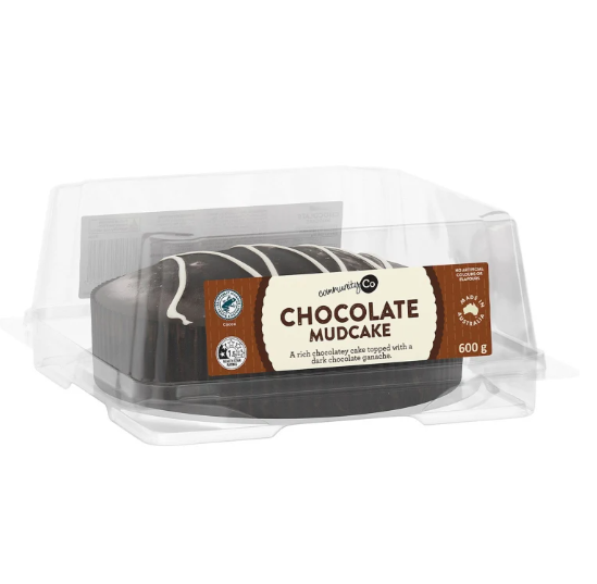 Community Co Mud Cake Dark Chocolate