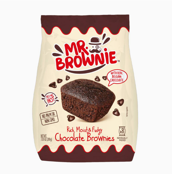 Mr Brownie Chocolate Brownies 200g