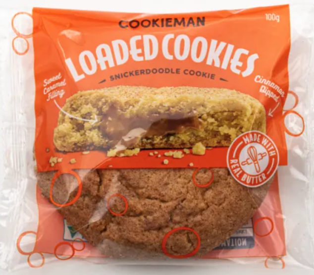 Cookie Man Snickerdoodle Loaded With Biscoff