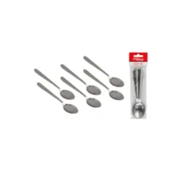 Food Guru Cutlery S/S Teaspoon 6 pk