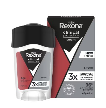 Rexona Clinical Protection Antiperspirant Cream Sport 45mL