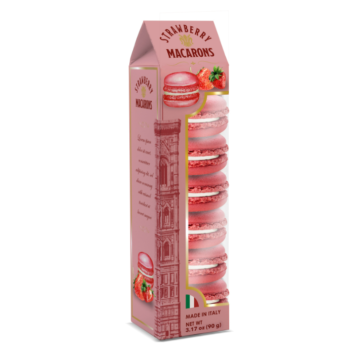 Borgo De Medici Florentine Macaron Strawberry 90g