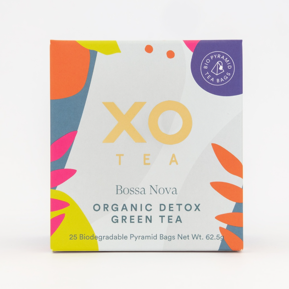 XO Tea Bossa Nova Detox Green 25 Teabags