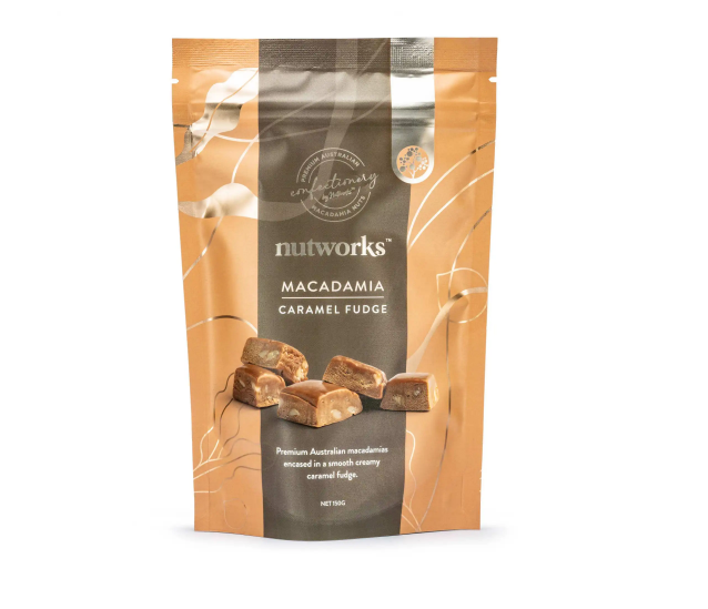 Nutworks Macadamia Caramel Fudge 150g