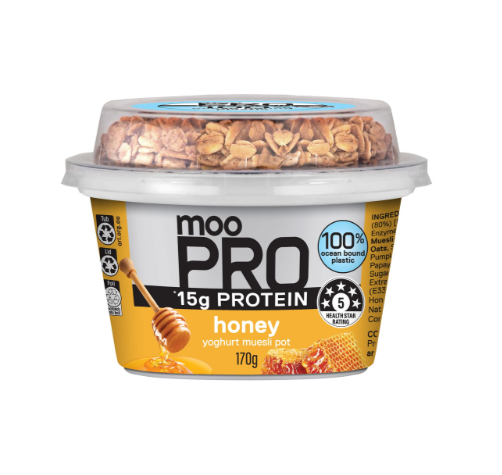 MOO PRO High Protein Granola Topper Honey 170g