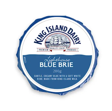 King Island Dairy Lighthouse Blue Cheese 200g
