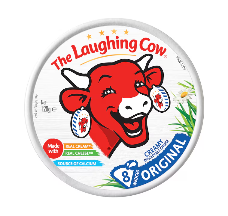 The Laughing Cow Cheese Original Wedges 128 gm