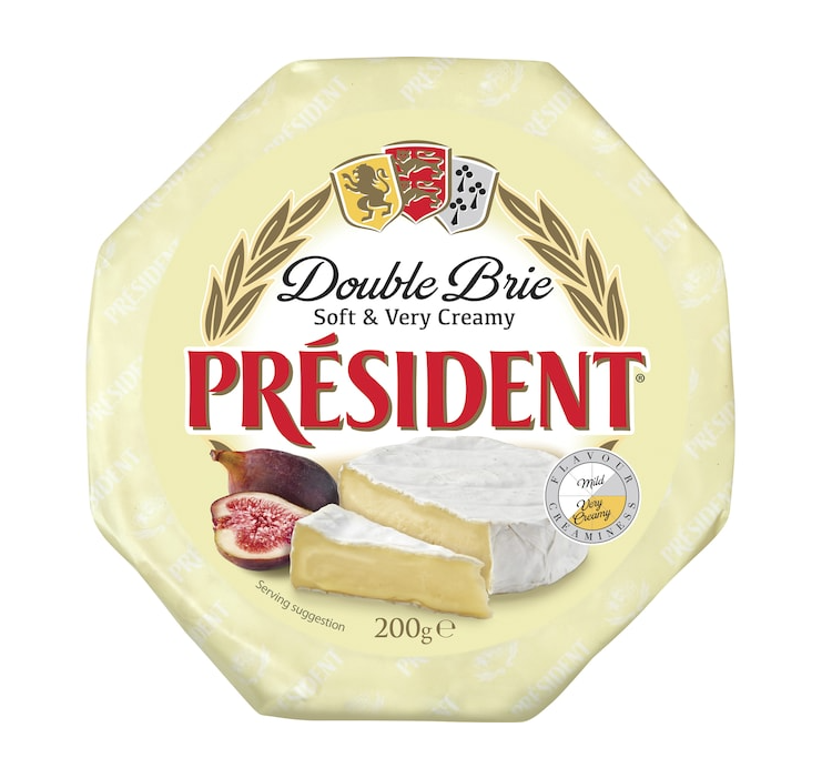 President Double Brie Cheese 200g