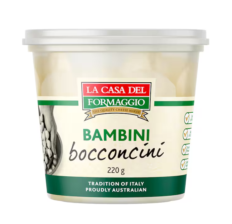 La Casa Del Formaggio Bambini Bocconcini 220g