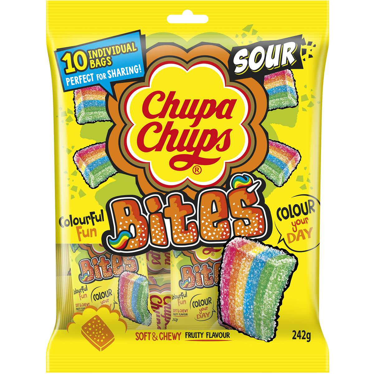 Chupa Chup Sour Bite Share Pk 200g