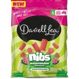 Darrell Lea Nibs Watermelon 200g