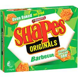 Arnotts Shapes BBQ 175g