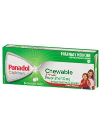 Panadol Child Chewable - 12pk