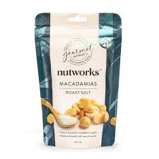 Nutworks Roast Salt Macadamias - 75g