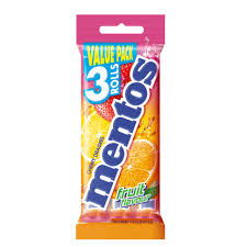 Mentos Multi Fruit 3 PK