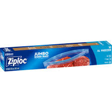 Ziploc Freezer Bag Extra Large - 10pk