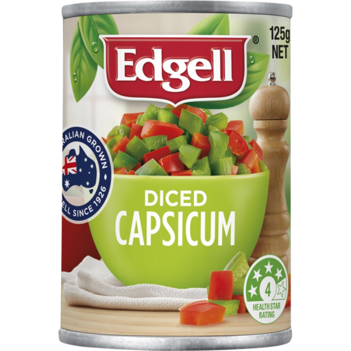 Edgell Diced Capsicum 125g